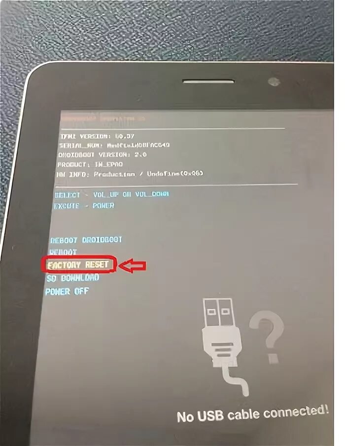 Планшет ASUS перезагрузка. Планшет асус на экране значок USB. ASUS Fonepad USB значок на экране. Сброс настроек планшета асус. Cable not connected