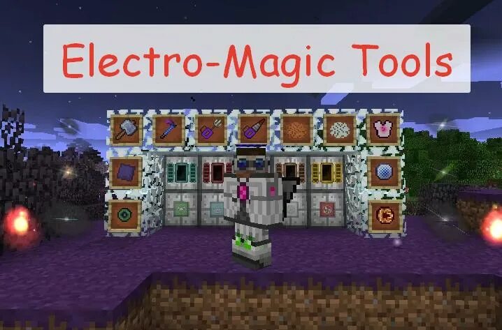 Tools 1.7 10. Electro magic tools. таумкрафт и индастриал крафт. electro magic tools thaumcraft.