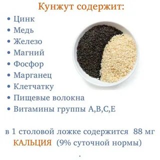 Кунжут при грудном вскармливании