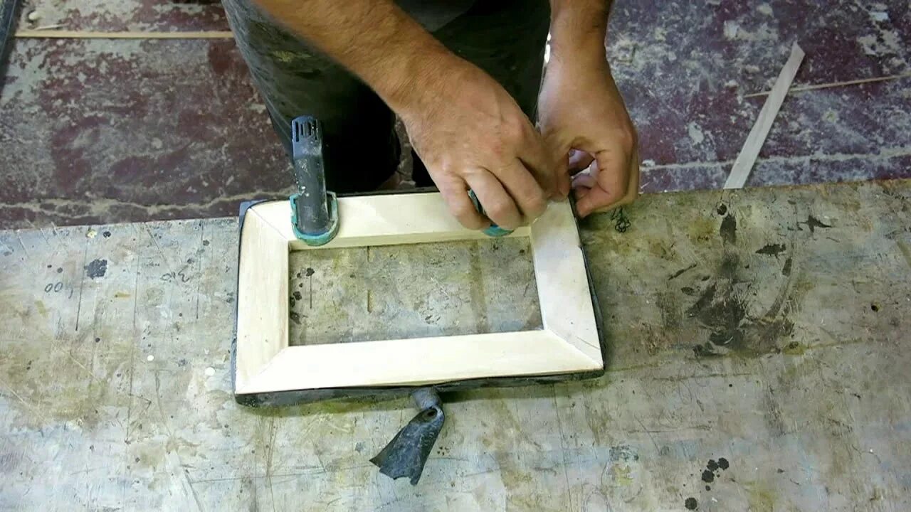 Заклеить рамку