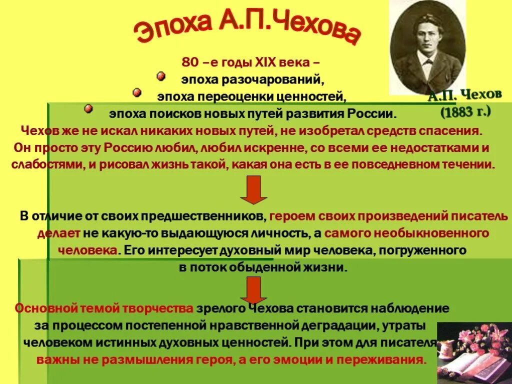 А п чехов 9 класс. Творчество Чехова. Главные темы творчества Чехова. А П Чехов годы. Чехов творчество 90-х годов.