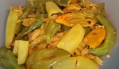 Вкусный тушеный перец