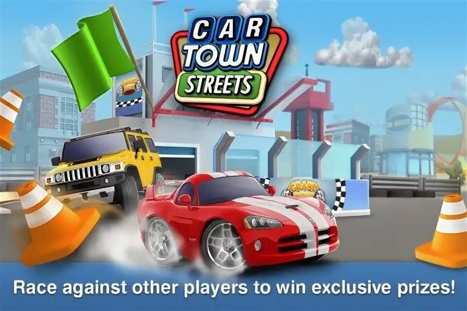 Cars street на андроид. Плакат Street cars.