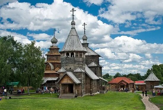 Суздальские монастыри и слободы