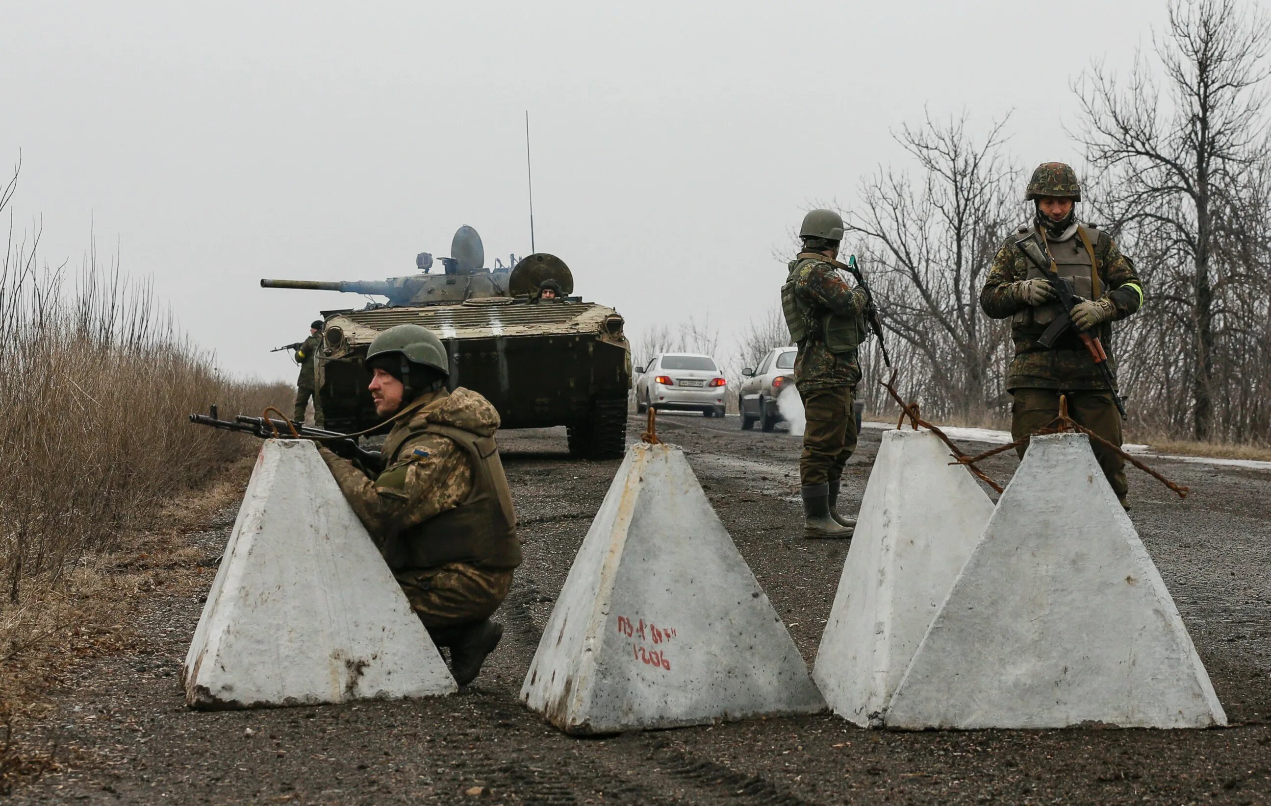 Украинские войска. Сводки с линии разграничения. Украинские военные зачистка.
