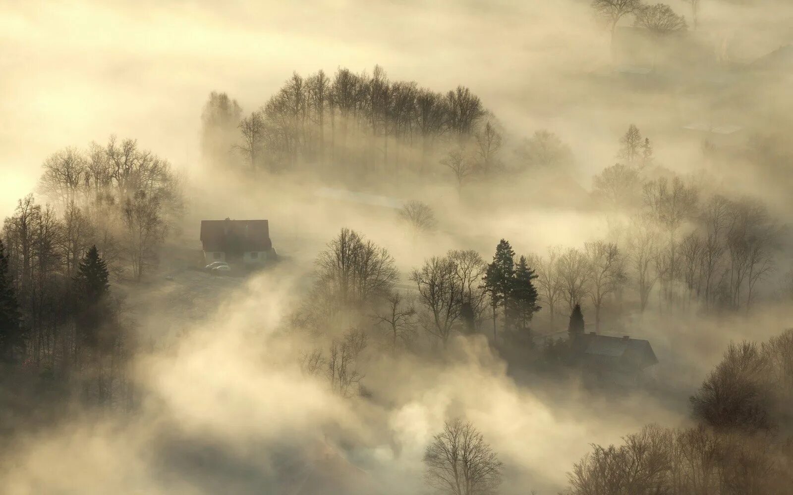 Где туман. Туман. Пейзаж туман. Туманное утро в деревне. Деревенский домик в тумане.