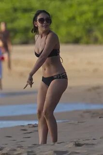 JANEL PARRISH in Bikini at a Beach in Hawaii 10/14/2015 - HawtCelebs