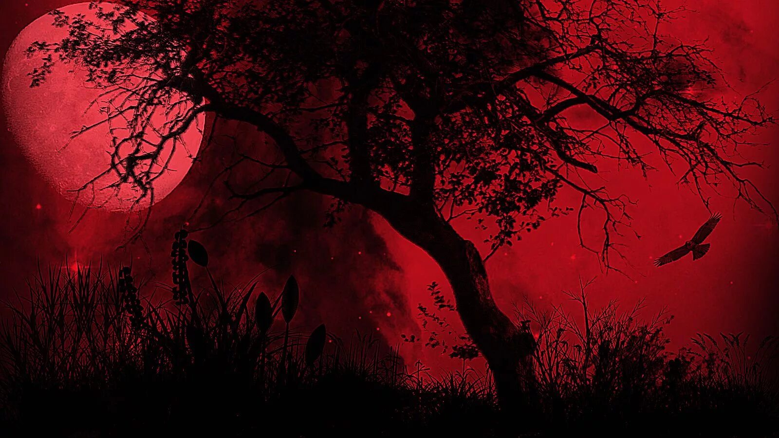 Fall in the dark