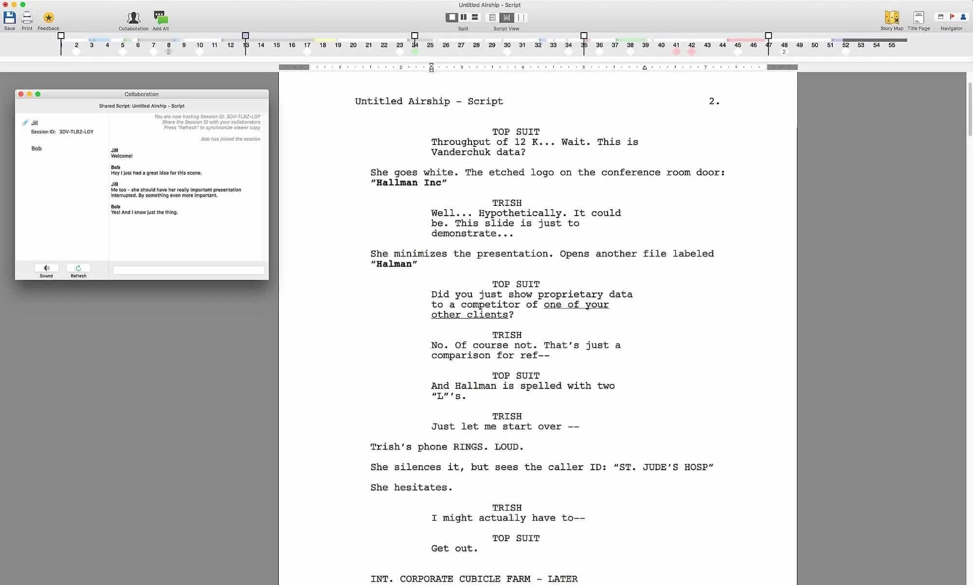 Script top documents