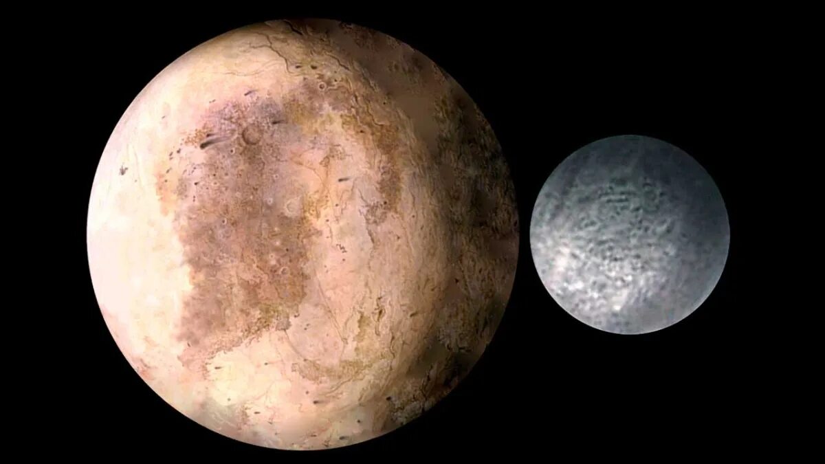 Плутон и Харон двойная Планета. Харон Спутник Плутона. Система Плутон Харон. Харон карликовая Планета. Крупнейший спутник плутона
