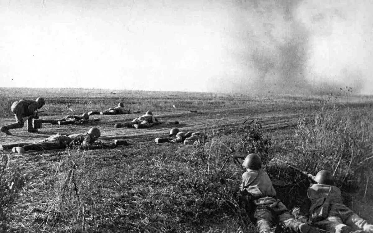 3 июня 1942 г. Бои в донских степях 1942. Сталинградская битва 1941-1942.