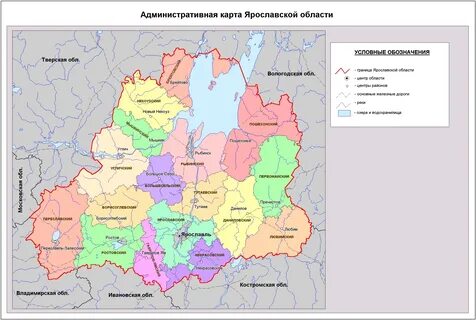 Русаново ярославская область это где на карте