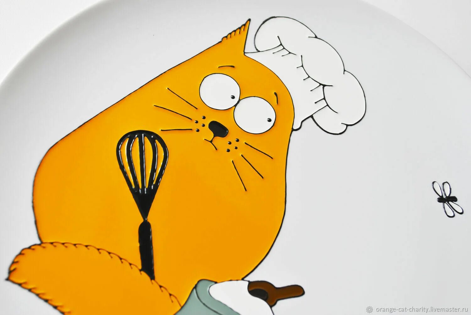 3 кота повар. Апельсиновый кот. Тарелки на стену с котиками. Стилизованные цитрусовый кот. Кот повар.