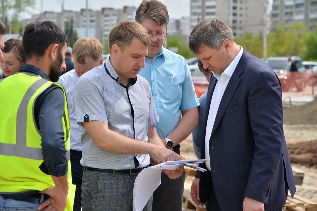 Директор департамента благоустройства Дзержинска. Благоустройство города Дзержинск.