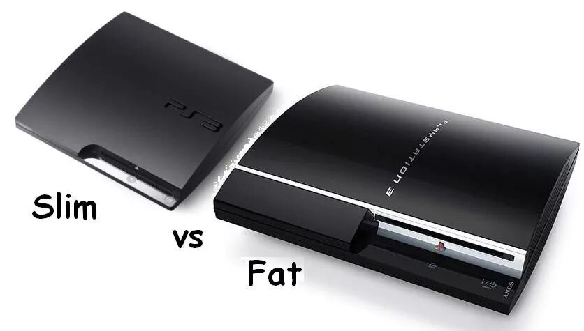 Пс 3 4.91. Ps3 Slim. Ps3 fat Slim super Slim. Ps3 Slim vs super Slim. PLAYSTATION 3 fat vs super Slim.