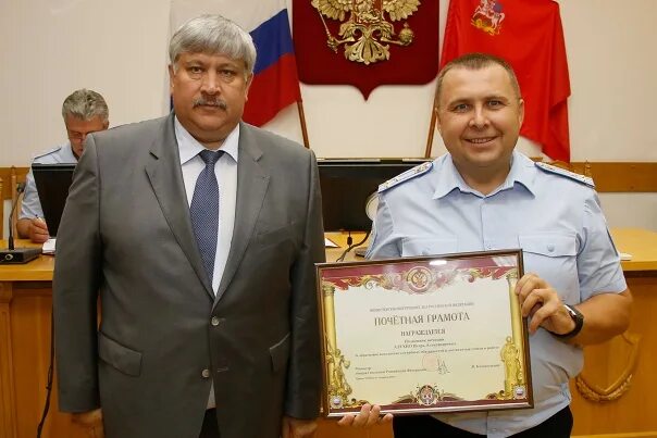 Начальник Главного управления МВД России по Московской области В.К. Пауков посет
