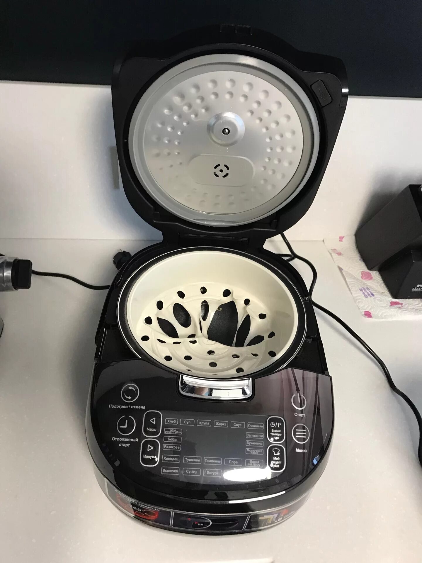 Polaris мультиварка на пару