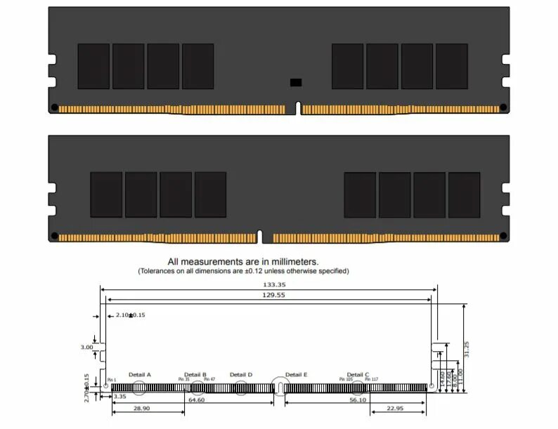 Dimm ddr4 32 гб. Тип памяти ddr4. Ddr4 длина планки. Размеры оперативной памяти ddr4. Ддр 4 размер.