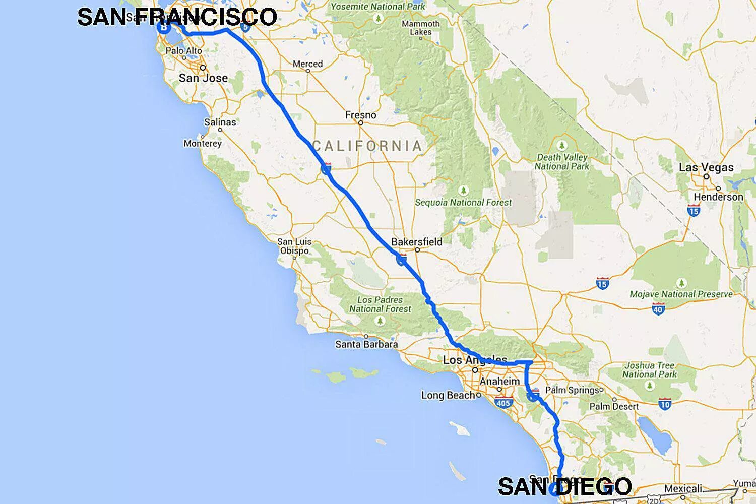 Расстояние сан. Сан Диего и Сан Франциско на карте. San Francisco Лос Анджелес Map. От Сан Франциско до Сан Диего. Сан-Франциско Калифорния на карте.