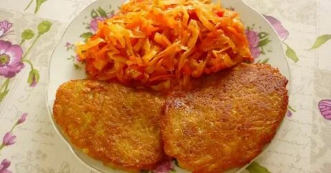 Вкусные постные драники