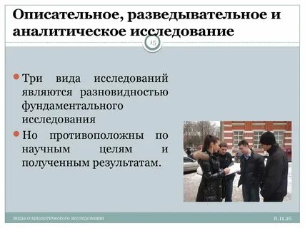Разведка исследование