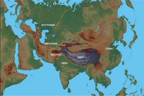 Рельеф азии 7 класс география