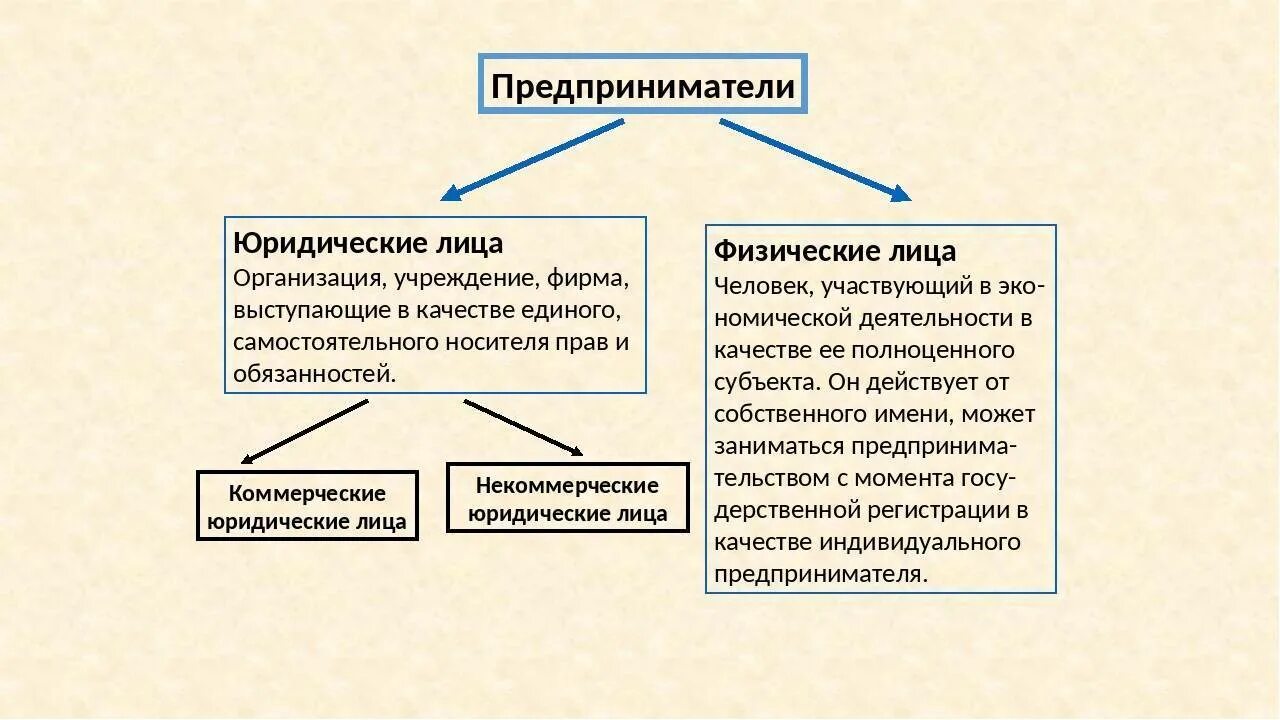 ИП это физ или юр лицо. Физические и юридические лица. Физическое лицо и юридическое лицо это. Юридические лица и индивидуальные предприниматели.