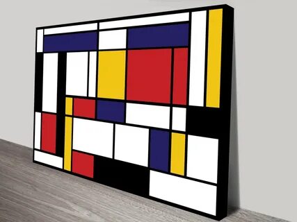 Mondrian Tableau I By Piet Mondrian Wall Art Mondrian peintu - DaftSex HD