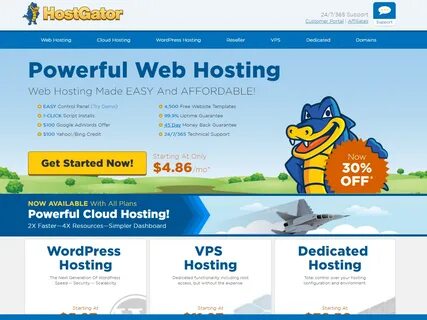 Hostgator.