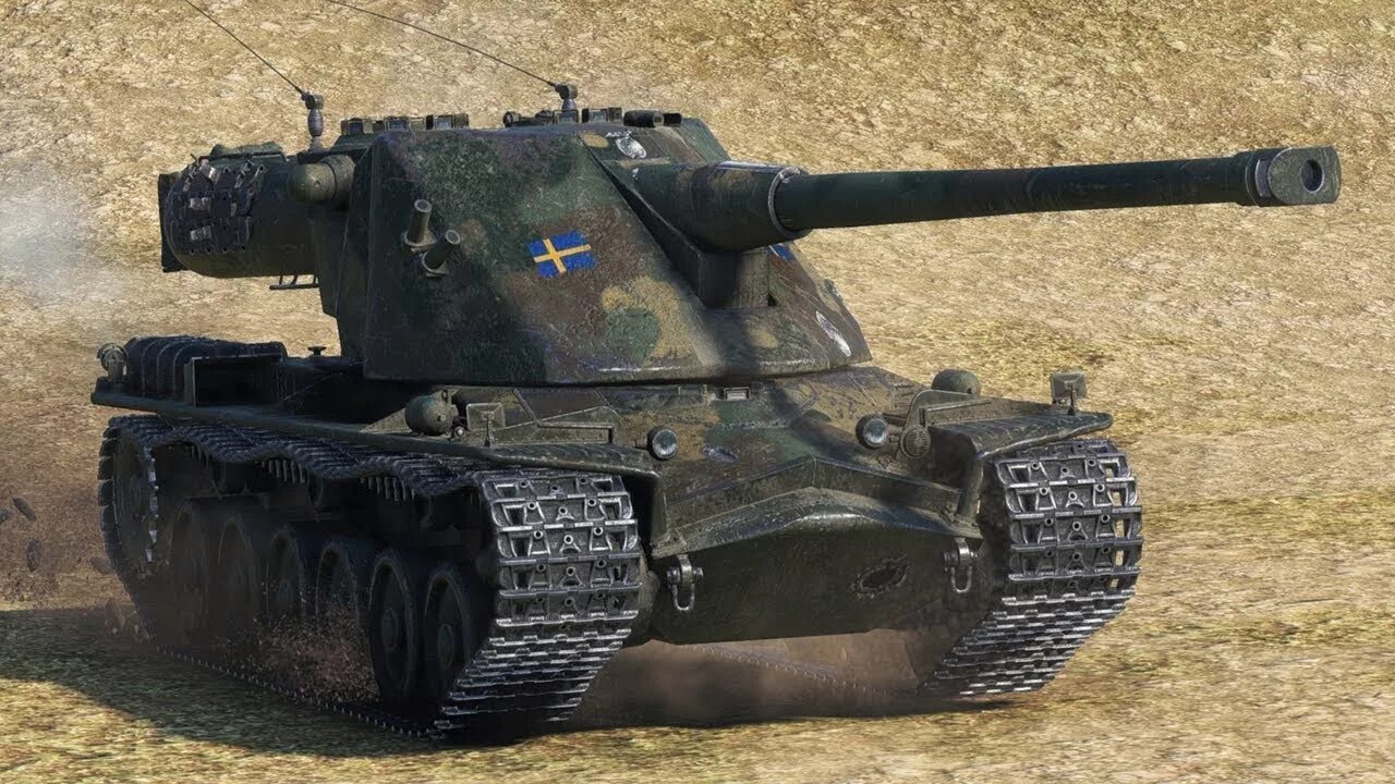 Танк Kranvagn в World of Tanks.