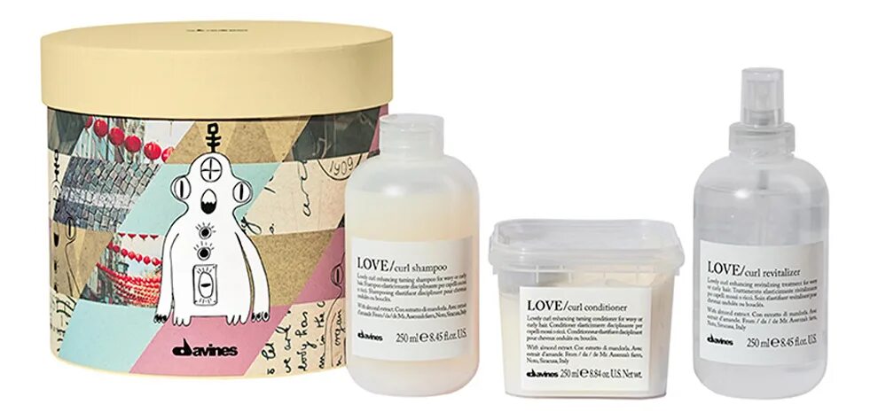 Волос лове. Набор Love Давинес. Davines Love Curl Shampoo 250ml. Davines Love Curl Conditioner 250ml. Давинес кондиционер для кудрявых волос.