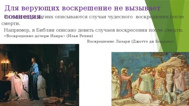 После воскрешения