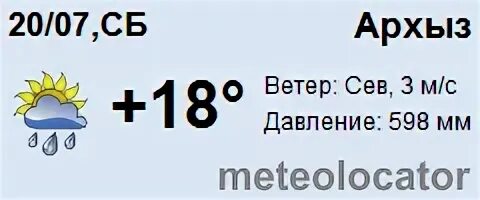 Погода архыз на сентябрь 2024