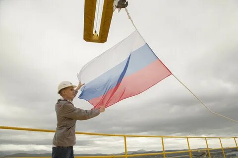Невельский водрузил российский флаг