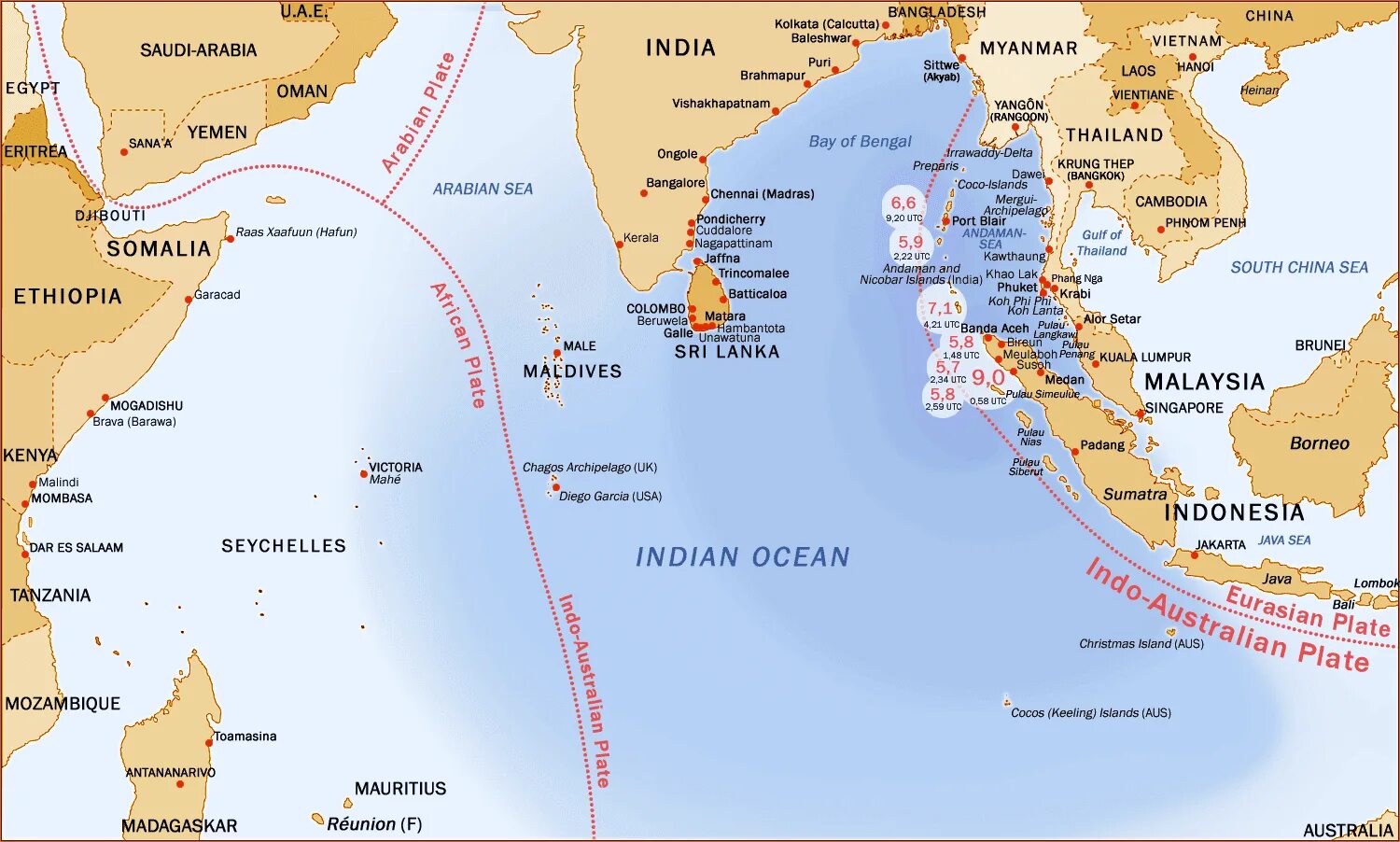 Какие острова расположены в индийском океане. Острова индийского океана на карте. Индийский океан на карте. Моря индийского океана на карте. Расположение индийского океана на карте.