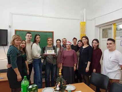 Новый год на факультете