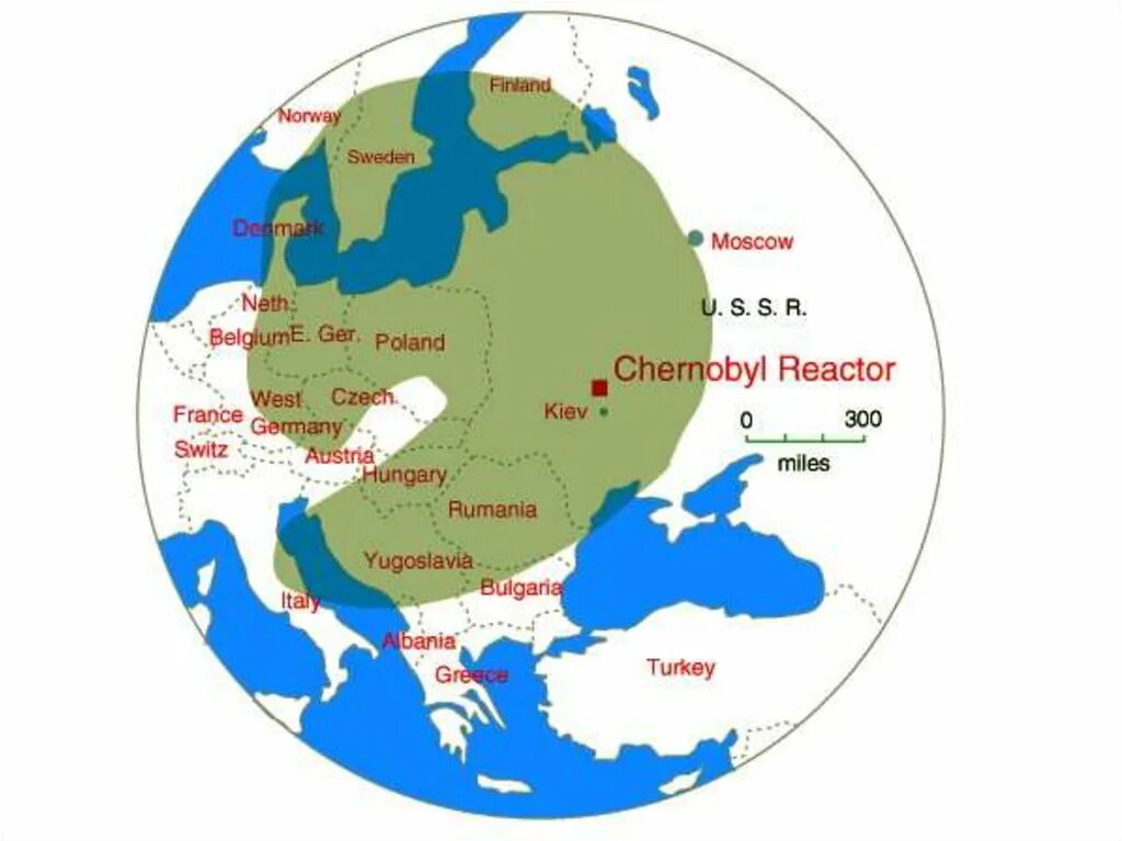 Зона поражения чернобыля. Радиус поражения Чернобыльской АЭС на карте. Радиус поражения радиации Чернобыльской АЭС. Чернобыльская авария радиус поражения. Радиус распространения радиации после взрыва в Чернобыле.