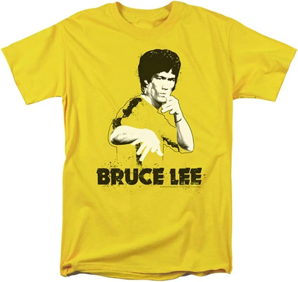 Желтая ли. Футболка Bruce Lee. Жёлтая футболка с Брюсом ли. Bruce Lee майка. Одежда Брюса ли.