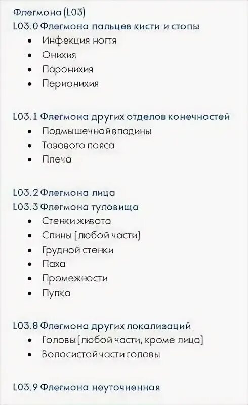 Код мкб флегмона стопы. Код мкб флегмона стопы