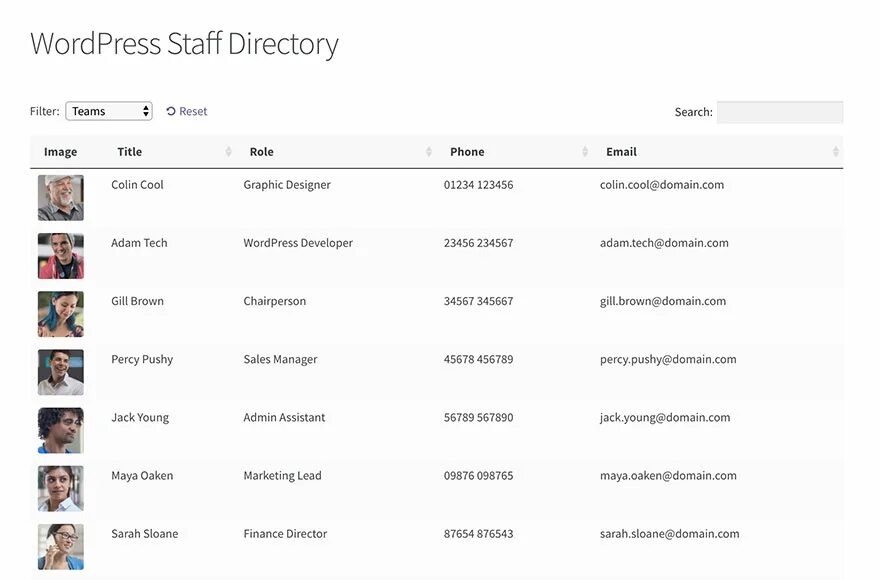 Staff list. Wp список красивый список. Плагин staff work. Staff list Design.