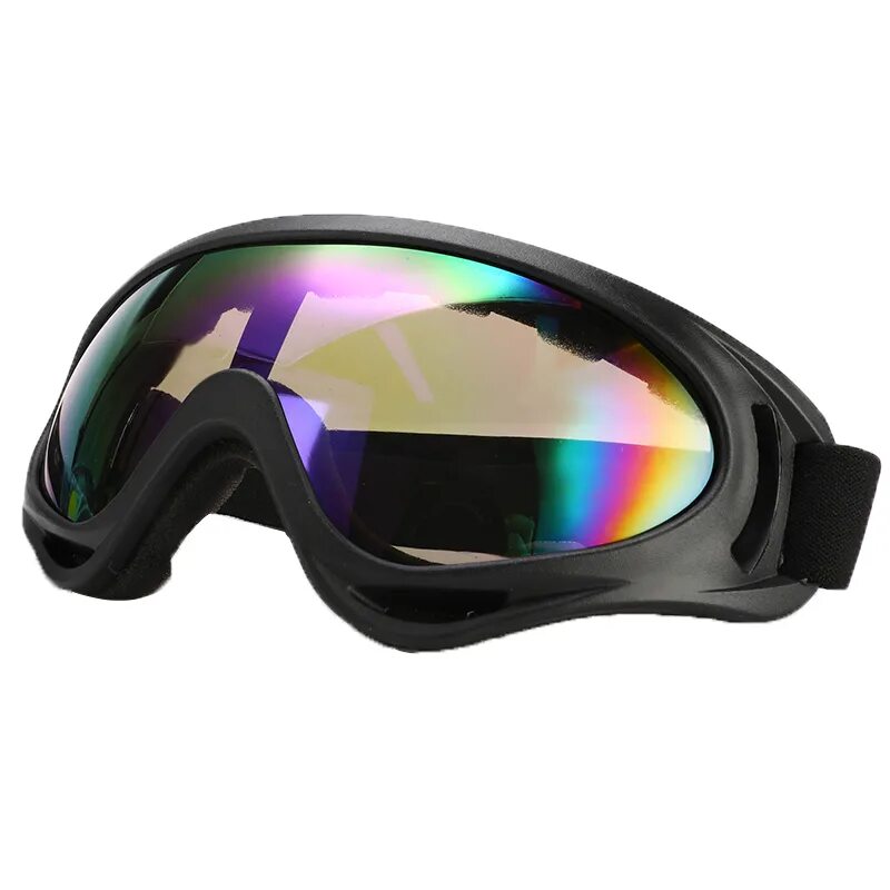 Очки зимние 612-1 (двойное стекло), Max защита UV-400racing Goggle. Защита от ультрафиолета uv400. UV 400 защита очки. TB, велосипедные защитные очки, uv400.