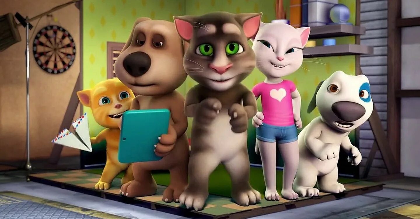 My talking tom friends mod. Говорящий том Анджела Хэнк Джинджер и Бен. Анджела, кот том, Хэнк Джинджер, Бен. Игра talking Tom friends Джинджер.