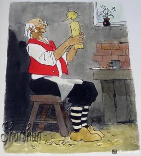 Что подарил папа карло буратино
