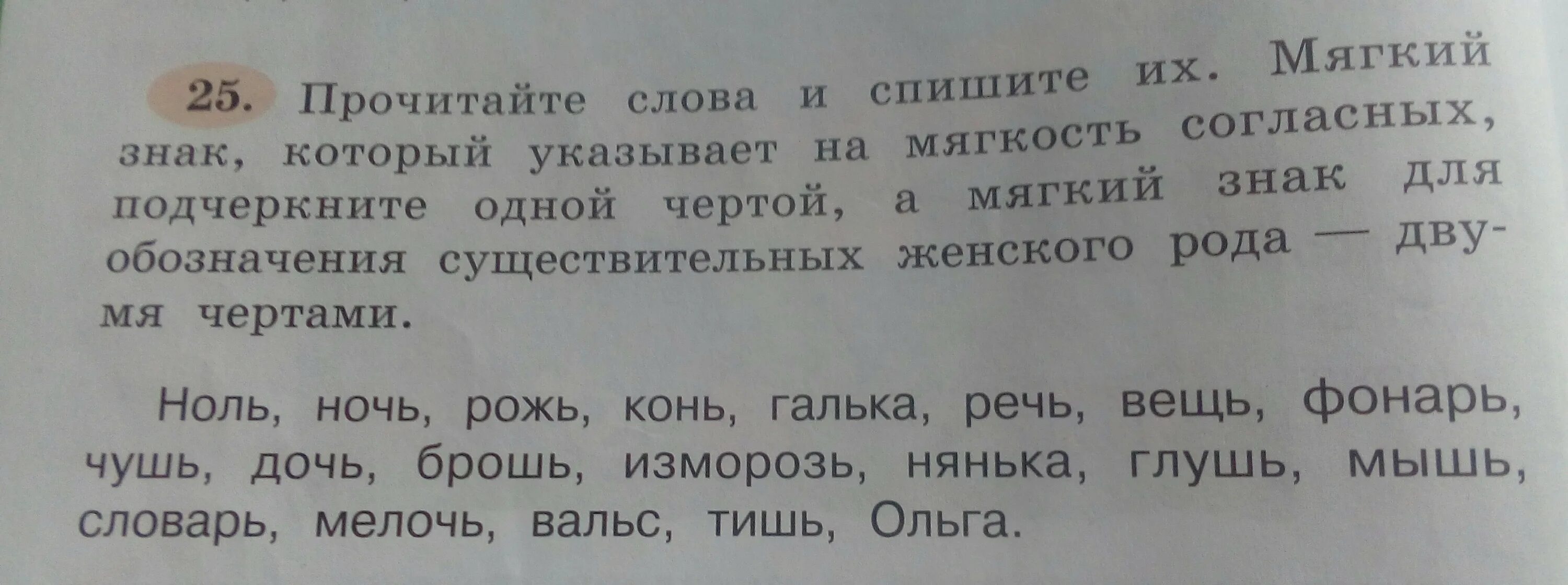 Прочитайте слова в рамках. Прочитайте слова. Прочитай слова. Тишь мягкий знак. Прочитай слова подчеркни одной чертой существительные.