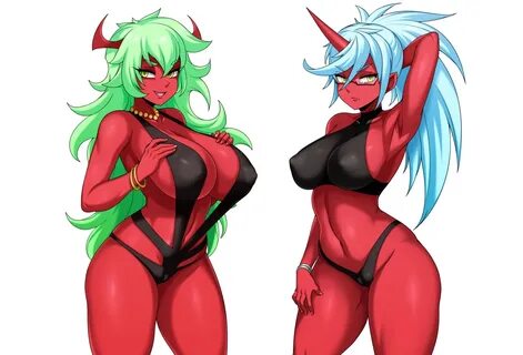 (character) long_hair necklace panty&stocking_with_garterbelt scanty si...
