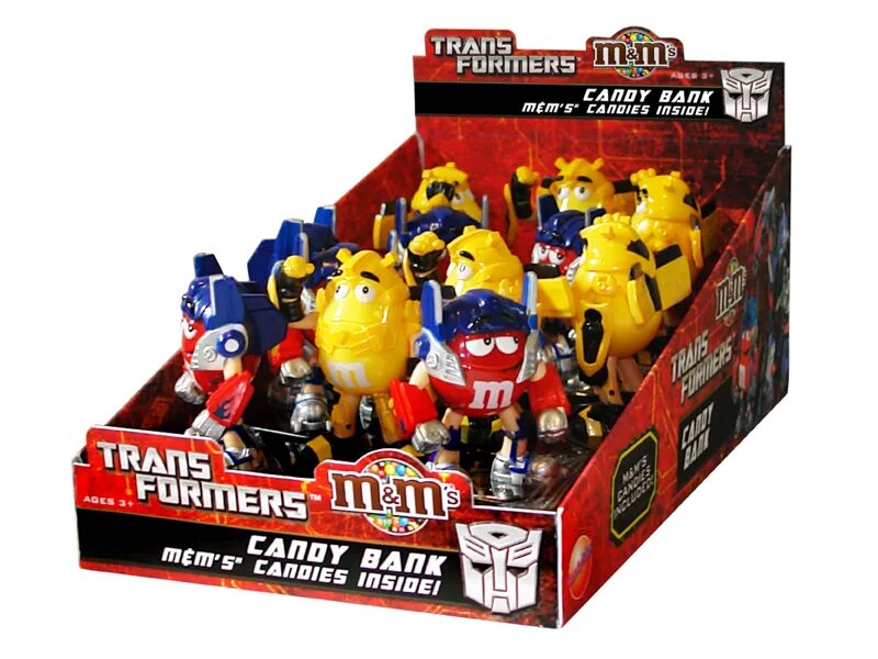 M&M'S Transformers. M&MS Transformer. M&M'S Candy tin 200g. M transformer