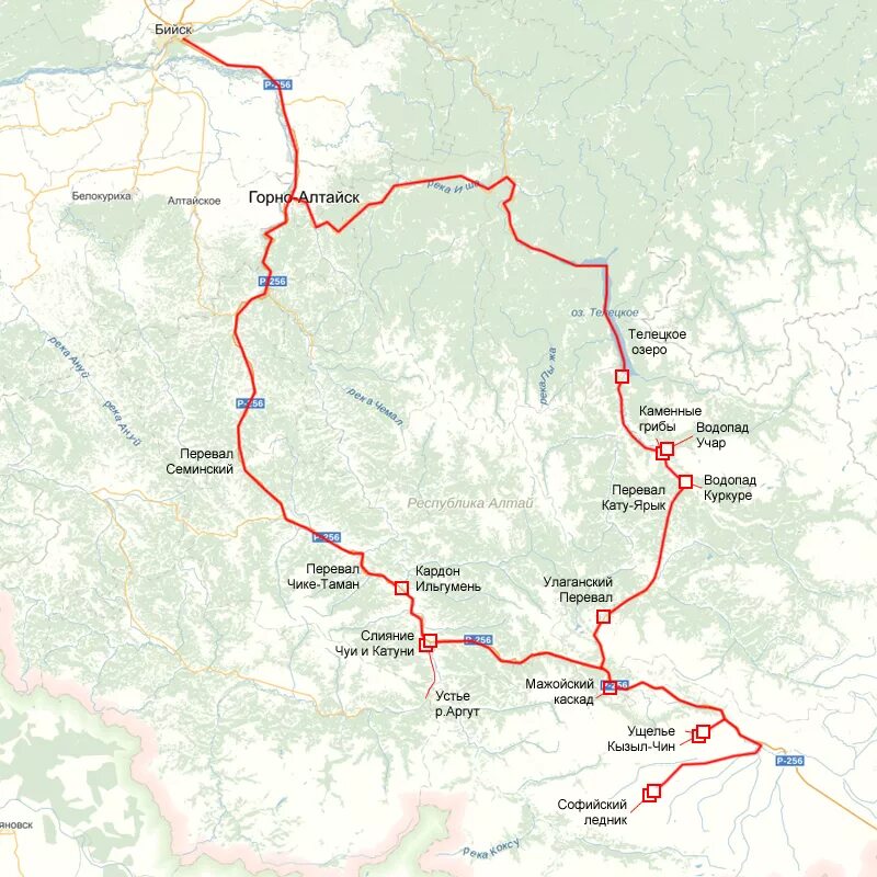 Горно алтайск чемал расстояние. Перевал Кату-Ярык горный Алтай на карте. Маршрут Бийск Акташ горный Алтай. Карта дороги : Горно Алтайск - Телецкое озеро. Дорога от Кату Ярык до Телецкого озера на машине.