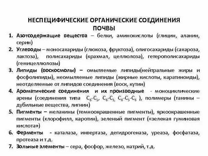 Контрольная работа по теме органическая соединения