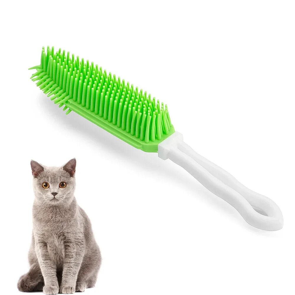 FURMINATOR для кошек щетка резиновая. Расческа для вычесывания кота. Вычесывалка шерсти для кошек. ДОГИМЕН силиконовая щетка. Вычесывание кошек купить