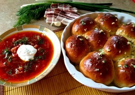 Чесночный борщ